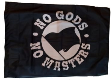 Flag "No gods, no masters 3"