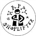 Happy shoplifter